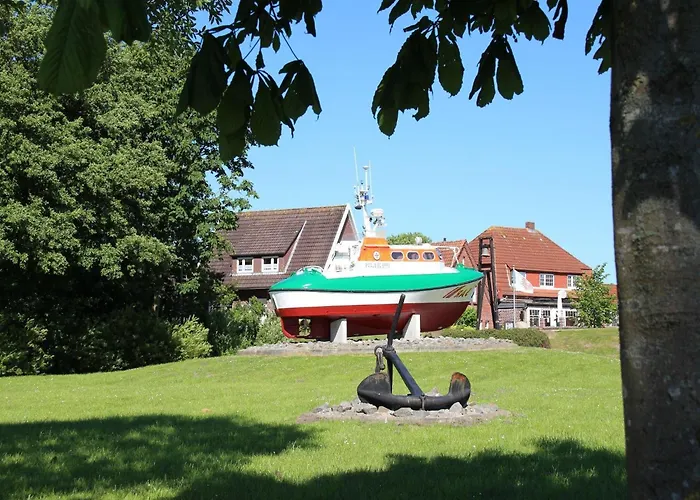 Semesterbostad Wiesengrund Mit Sauna, Dornumersiel